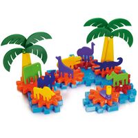 Georello Jungle bouwset, 50-delig Georello Jungle bouwset, 50-delig