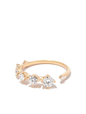 Fernando Jorge petite bague en or jaune 18ct à diamants Séquence