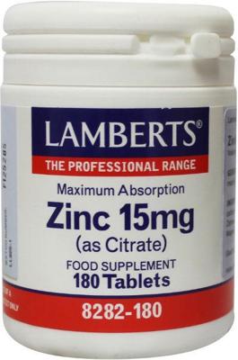 Lamberts Zink citraat 15mg Lamberts Zink citraat 15mg