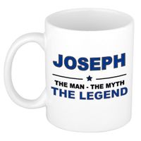 Joseph The man, The myth the legend cadeau koffie mok / thee beker 300 ml - thumbnail