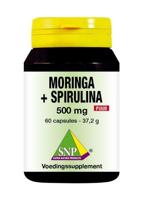 SNP Moringa & spirulina 500 mg puur