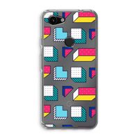 8-bit N°7: Google Pixel 3a Transparant Hoesje