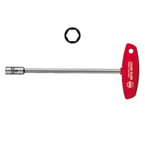 WIHA Dwarsgreep Inbus Dopsleutel 336 8,0x350