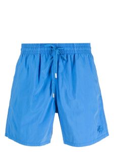 Vilebrequin short de bain à logo brodé - Bleu