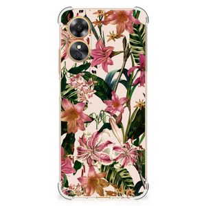 OPPO A17 Case Flowers