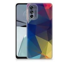 Motorola Moto G62 5G | TPU Hoesje | Polygon Dark
