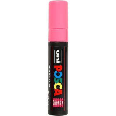Uni-Posca Posca marker, afm pc-17k, lijndikte 15 mm, extra breed, roze, 1 stuk