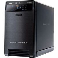 Fantec QB-X2U31R schwarz 2 x 3.5 SATA Raid HDD USB 3.1