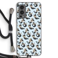 Zeemeermin: OnePlus Nord 2 5G Transparant Hoesje met koord