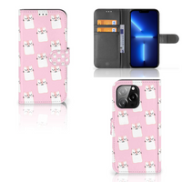 iPhone 13 Pro Telefoonhoesje met Pasjes Sleeping Cats