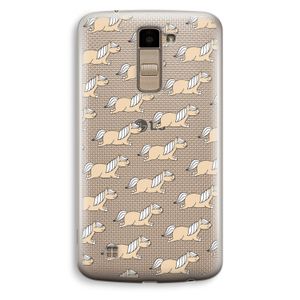 Ponys: LG K10 (2016) Transparant Hoesje