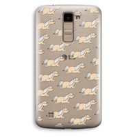 Ponys: LG K10 (2016) Transparant Hoesje