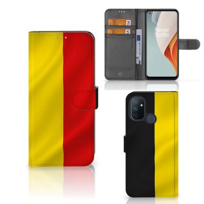 OnePlus Nord N100 | Bookstyle Case | Belgische Vlag