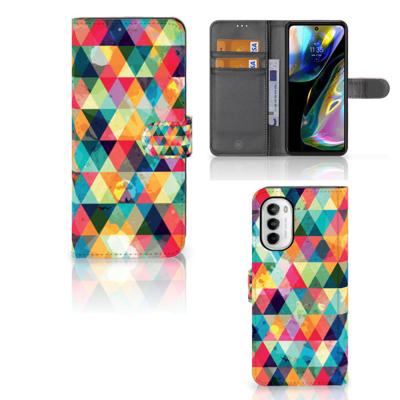 Motorola Moto G52 | Moto G82 | Telefoon Hoesje | Geruit