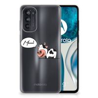 Motorola Moto G52/G82 Telefoonhoesje met Naam Cow - thumbnail