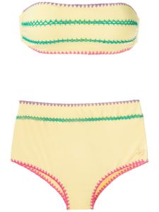 Brigitte bikini Manu e Fran en crochet - Jaune