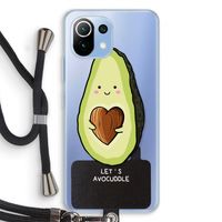 Avocuddle: Xiaomi Mi 11 Lite Transparant Hoesje met koord