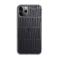 Moroccan stripes: iPhone 11 Pro Max Transparant Hoesje