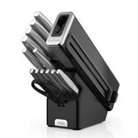 NINJA StaySharp messenset van 14 stuks - roestvrij staal en houten blok - K62014EUUK