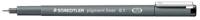 Staedtler pigment liner fineliner, ronde punt, schrijfbreedte 0,1 mm, zwart