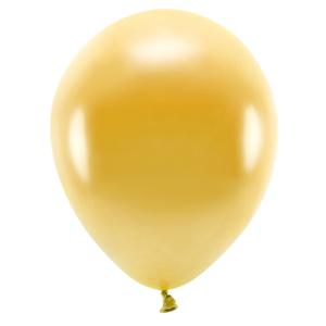 Party ballonnen eco/biologisch afbreekbaar - 300x - goud - Milieuvriendelijke Feestversiering