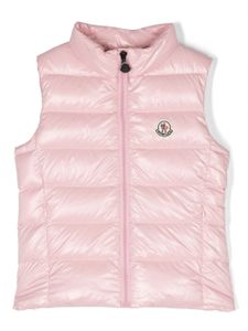 Moncler Enfant débardeur Ghany matelassé - Rose