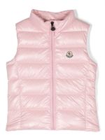 Moncler Enfant débardeur Ghany matelassé - Rose