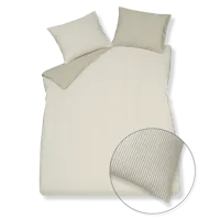 Vandyck home salerno sage green dekbedovertrek