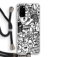 Vexx Mixtape #2: Samsung Galaxy S20 Transparant Hoesje met koord