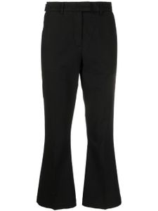 Jacob Cohën pantalon court à coupe évasée - Noir