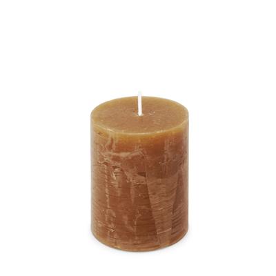 Kaars rustiek d7h7 cm ivoor - Spaas