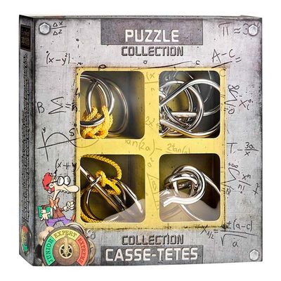Eureka Metalen breinpuzzels expert, 4st.