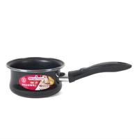 Steelpan - D16 cm - zwart - 2L - anti aanbaklaag - sauspan/juspan - pannen