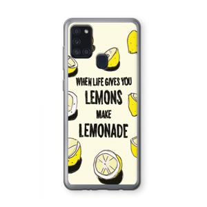 Lemonade: Samsung Galaxy A21s Transparant Hoesje