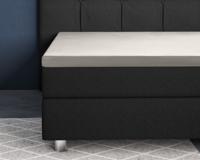Primaviera Deluxe Topper Satijn Hoeslaken Creme 160 x 220