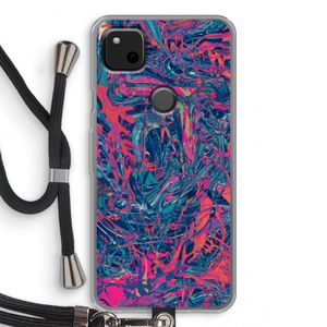 Sleeping Dreams: Pixel 4a Transparant Hoesje met koord