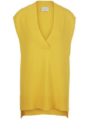 Slip-over in lang model Van HERZEN´S ANGELEGENHEIT geel Slip-over in lang model Van HERZEN´S ANGELEGENHEIT geel