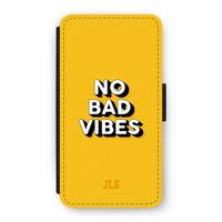 No Bad Vibes: iPhone 11 Pro Flip Hoesje