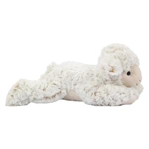 Knuffeldier Schaap/lammetje - zachte pluche stof - premium kwaliteit knuffels - wit - 37 cm