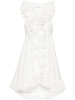 Philosophy Di Lorenzo Serafini robe à volants - Blanc