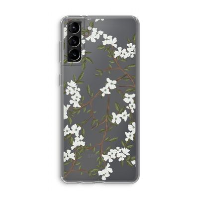 Blossoming spring: Samsung Galaxy S21 Plus Transparant Hoesje
