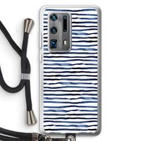 Verrassende lijnen: Huawei P40 Pro Plus Transparant Hoesje met koord