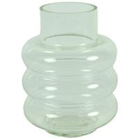 Countryfield Vaas Bubbles - helder transparant - glas - D17 x H22 cm