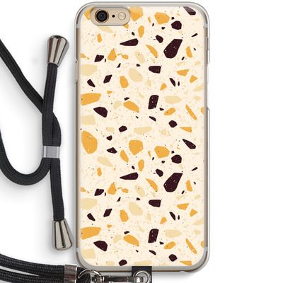 Terrazzo N°13: iPhone 6 / 6S Transparant Hoesje met koord
