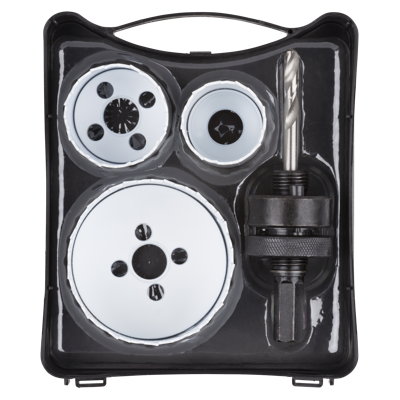 Wolfcraft BiM-gatzagen set | Ø35, 43, 68mm | Renovatie | 1 set - 5980000