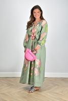 Sage & Ivy jurk Cornflower sage green/pastel