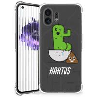 Nothing Phone (2) Stevig | Bumper Hoesje | Cactus Poo