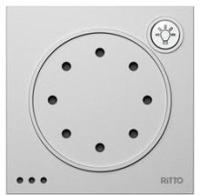 Ritto by Schneider 1876020 Accessoires voor deurintercom Zilver