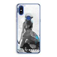 I will not feel a thing: Xiaomi Mi Mix 3 Transparant Hoesje