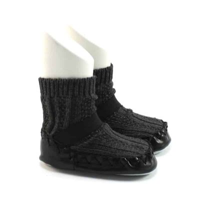 Bardossa sokpantoffels grijs-22-23